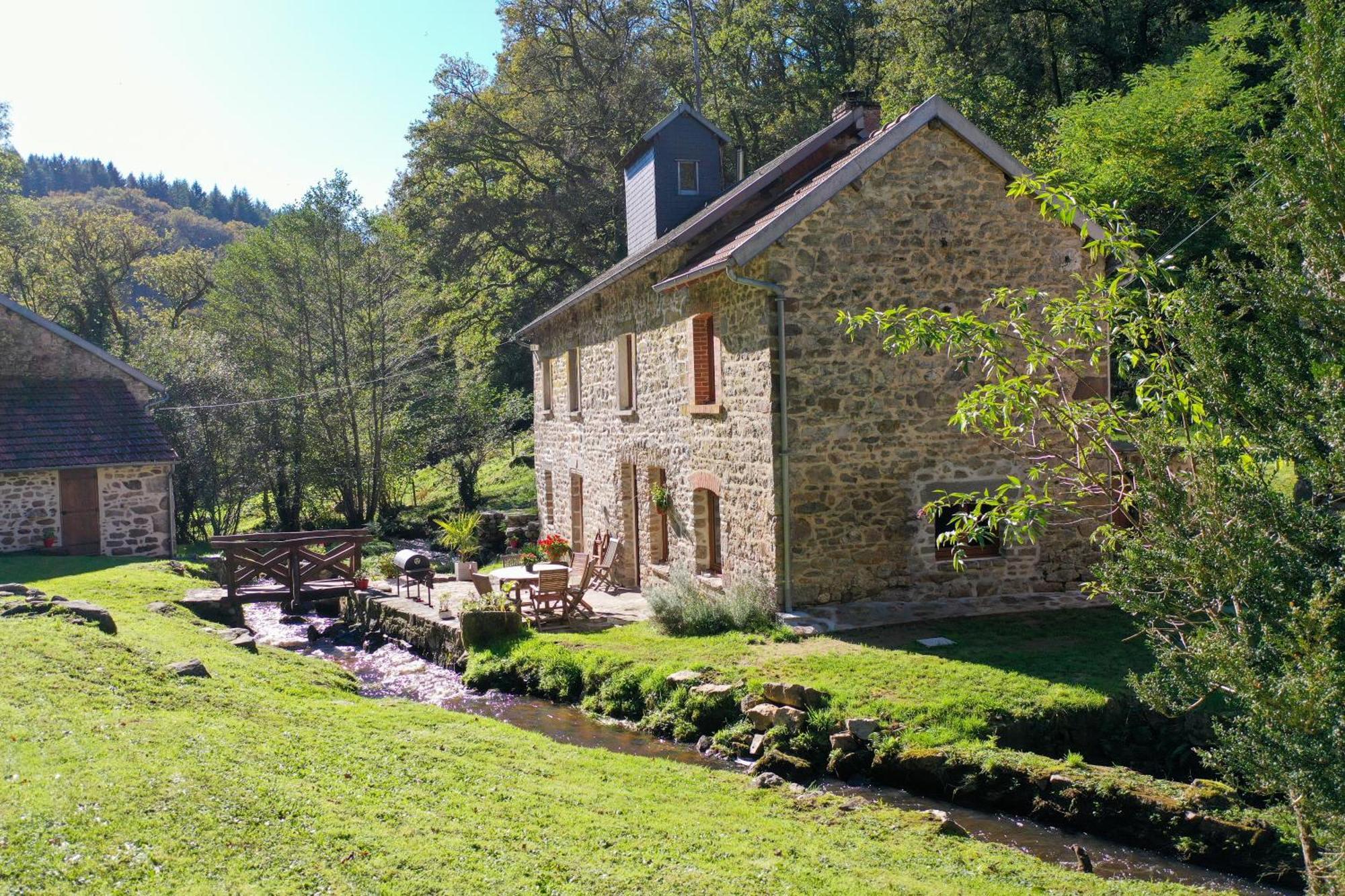 Authentique Moulin Tout Inclus-Moulin De Lavaugarde Thauron Buitenkant foto