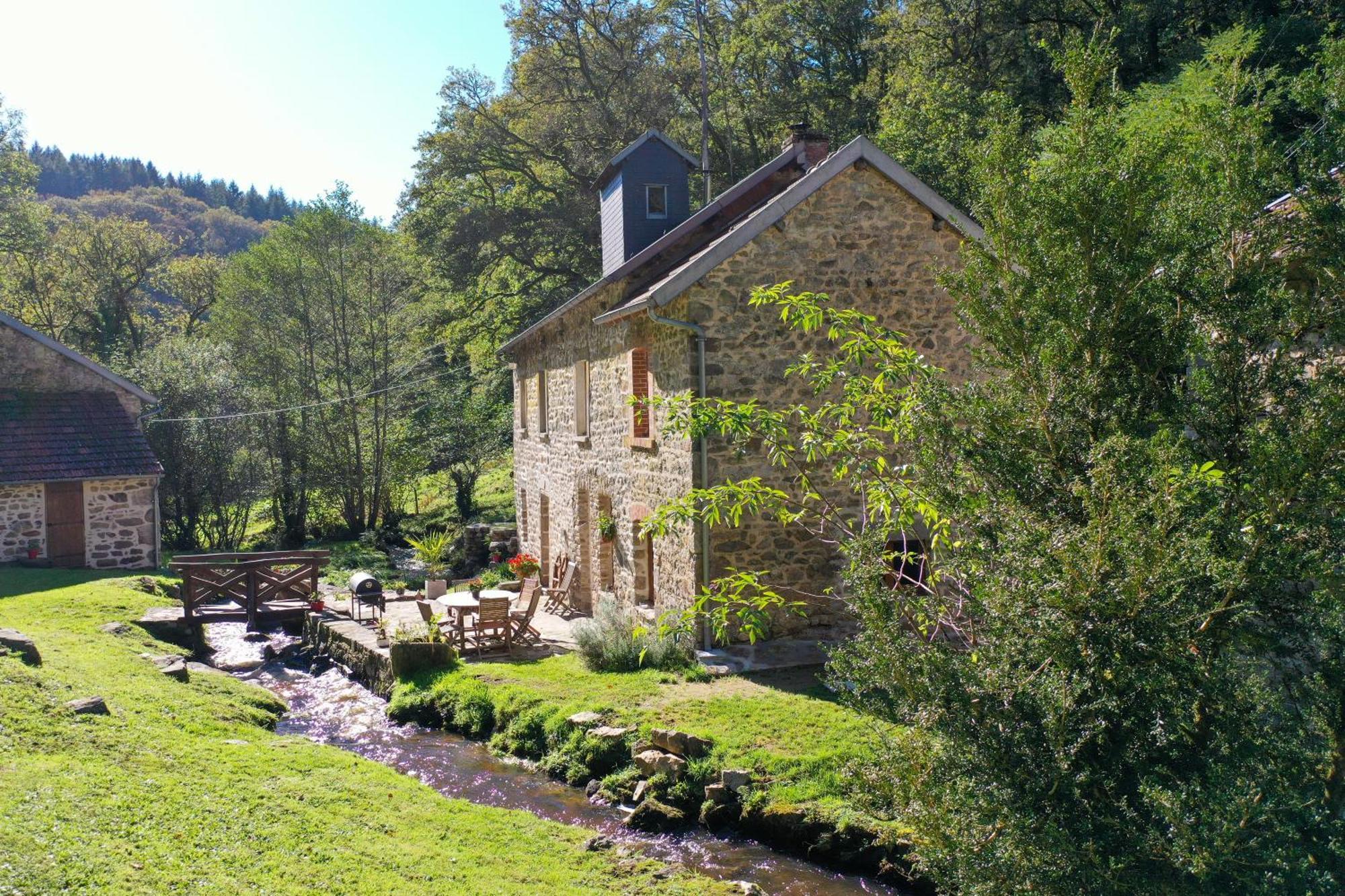 Authentique Moulin Tout Inclus-Moulin De Lavaugarde Thauron Buitenkant foto