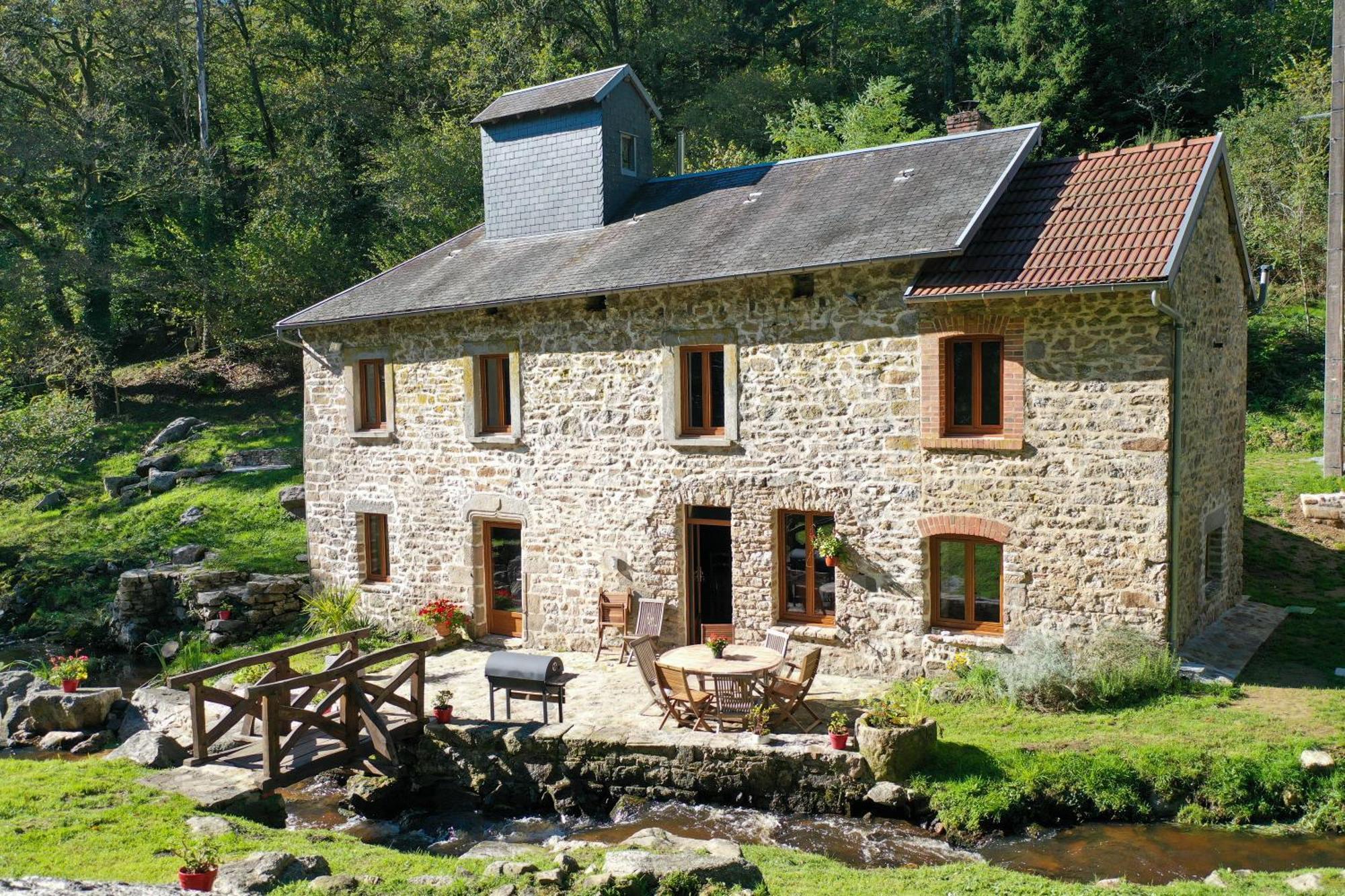Authentique Moulin Tout Inclus-Moulin De Lavaugarde Thauron Buitenkant foto