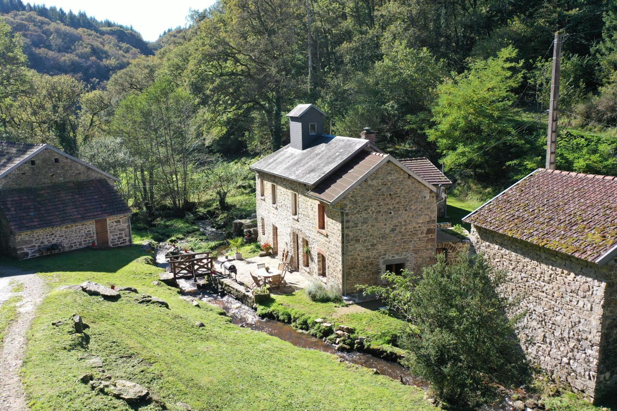 Authentique Moulin Tout Inclus-Moulin De Lavaugarde Thauron Buitenkant foto